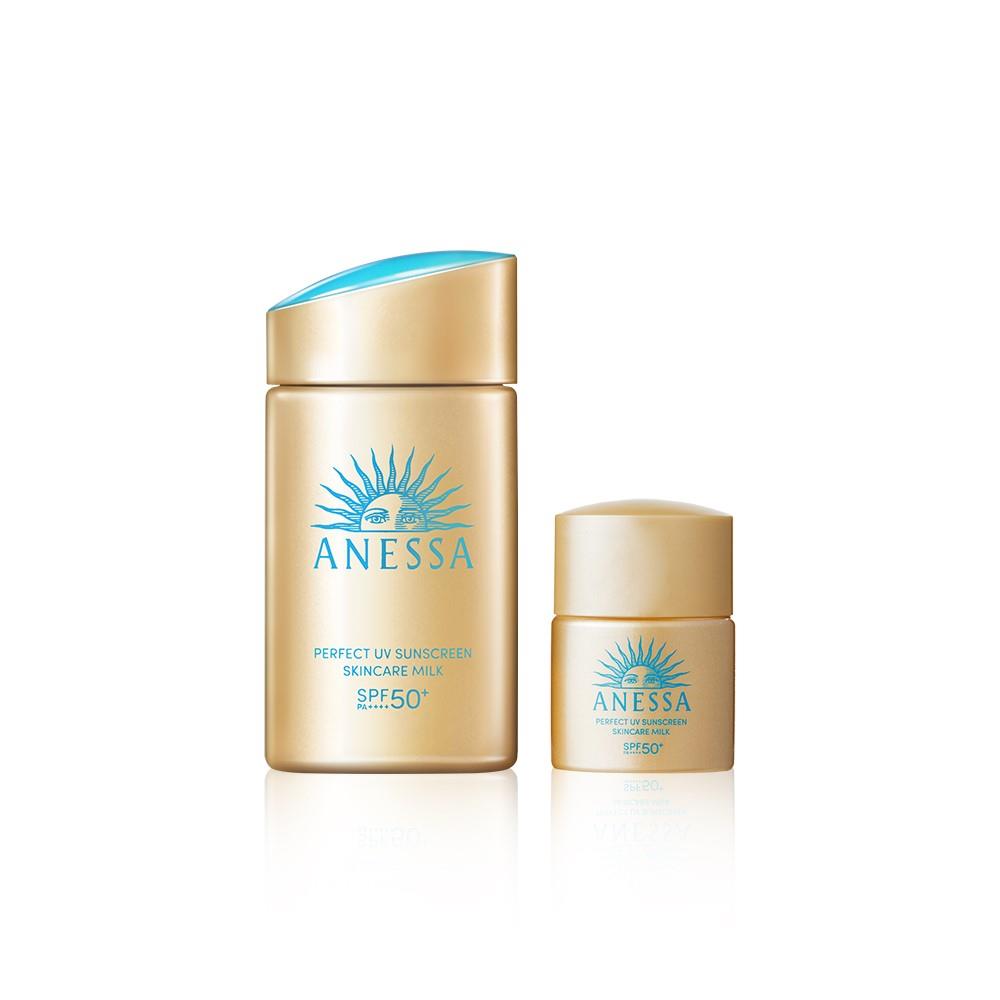 【ANESSA 安耐曬】金鑽防曬組 60ml+12ml