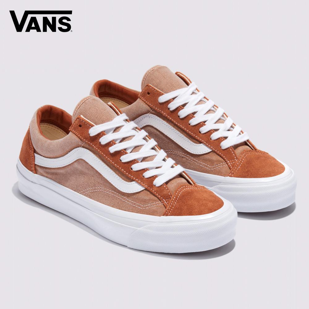 Vans Premium LX Old Skool 36 男女款橘色滑板鞋