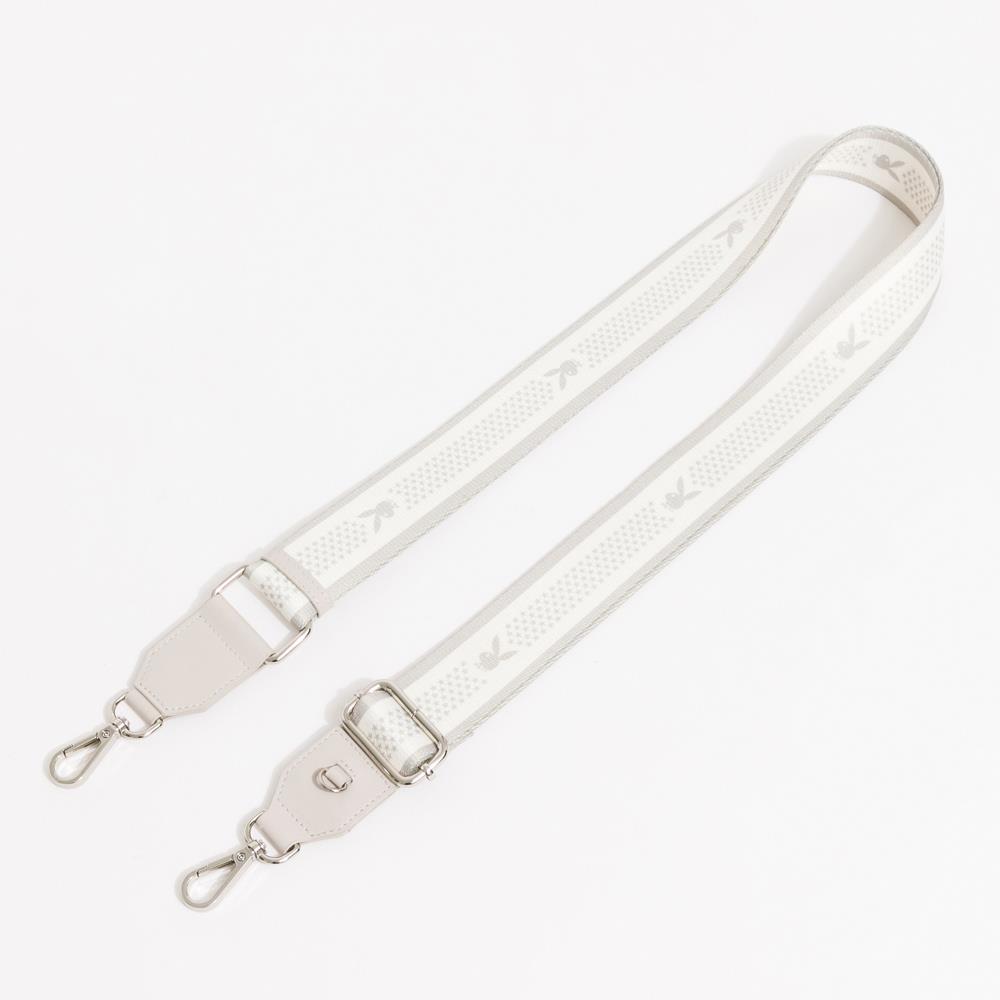 PLAYBOY 背帶(可肩背可斜背) 織帶背帶款 - 灰色(551-2402-05-9)
