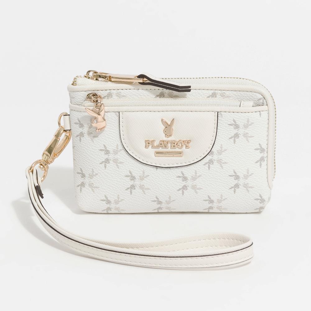 PLAYBOY-零錢包 White Bunny系列 - 米白色(551-0115-01-1)