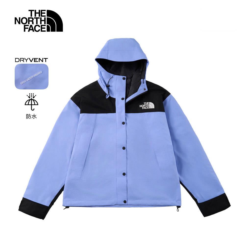 【經典ICON】The North Face北面女款藍色DryVent防水透氣衝鋒衣｜88YX6M9