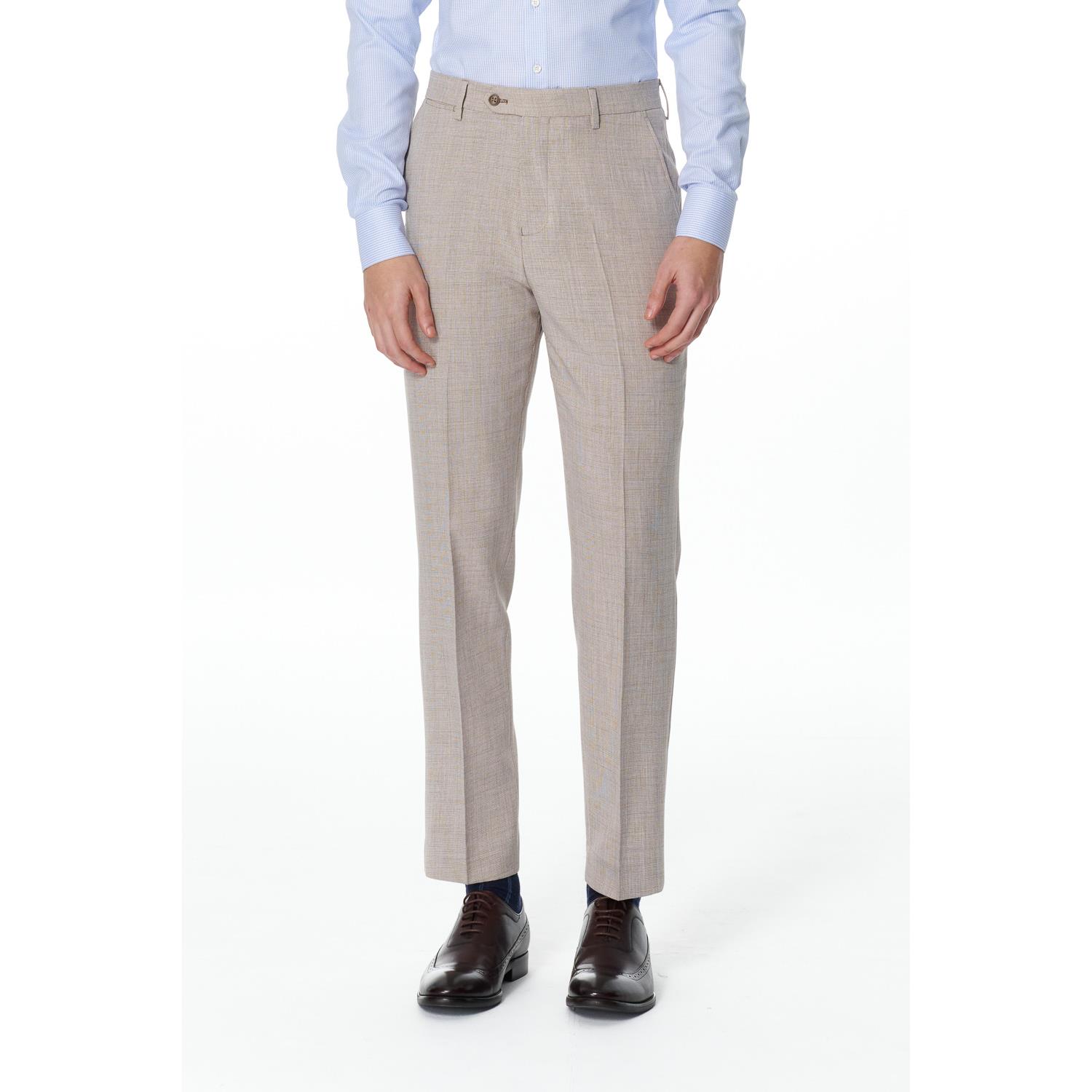 【Customized pants】SST&C Beige Slim Trousers | 00022502010