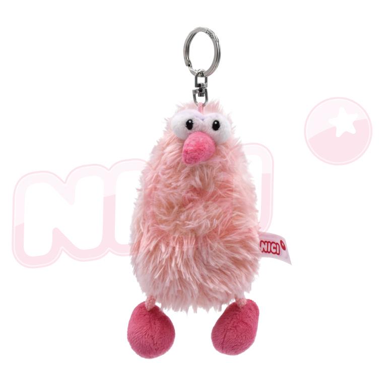 [91868]NICI 12cm粉紅奇異鳥鑰匙圈-豪華限定版