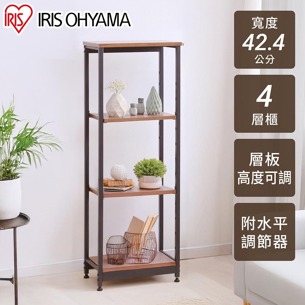 IRIS 鐵木層架(四層窄型) SWR-4212 完美主義【T0290】