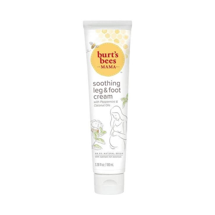 1入$450/2入$680【久站久坐腿部放鬆】Burt’s Bees 懷孕媽媽腿足舒緩霜100ml（有效期限：2026.03月到期）【媽寶滿$2000再折$200】