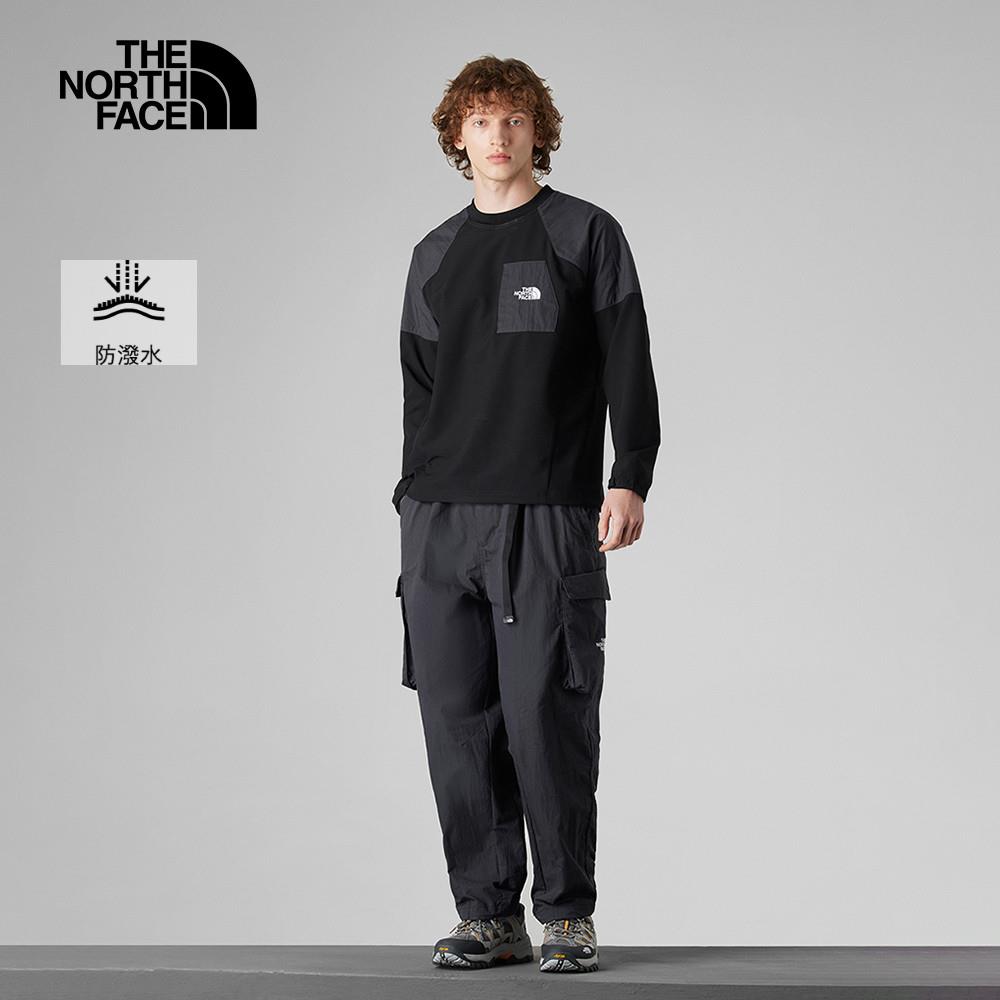 The North Face北面UE男款黑色DWR防潑水長袖上衣｜8CJKJK3