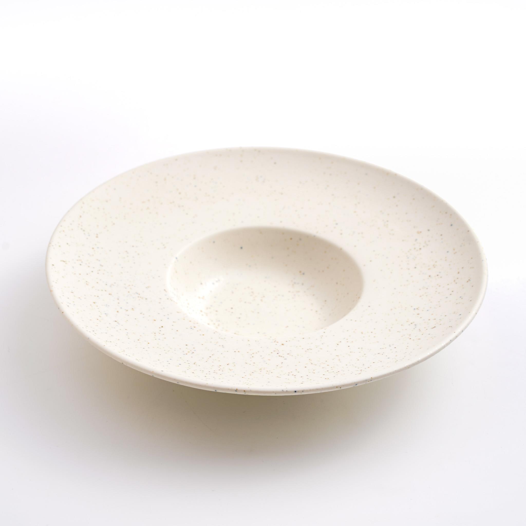 Ice Crack 23cm Ceramic Plate