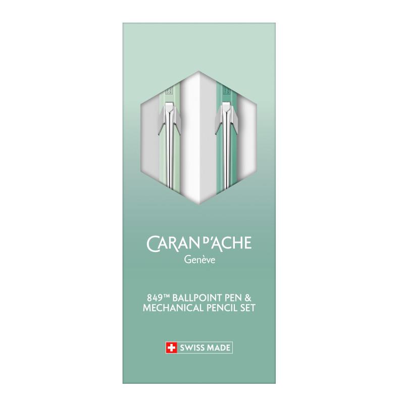 卡達CARAN D'ACHE 迷霧森林 II 對筆(849原子筆/844自動鉛筆)