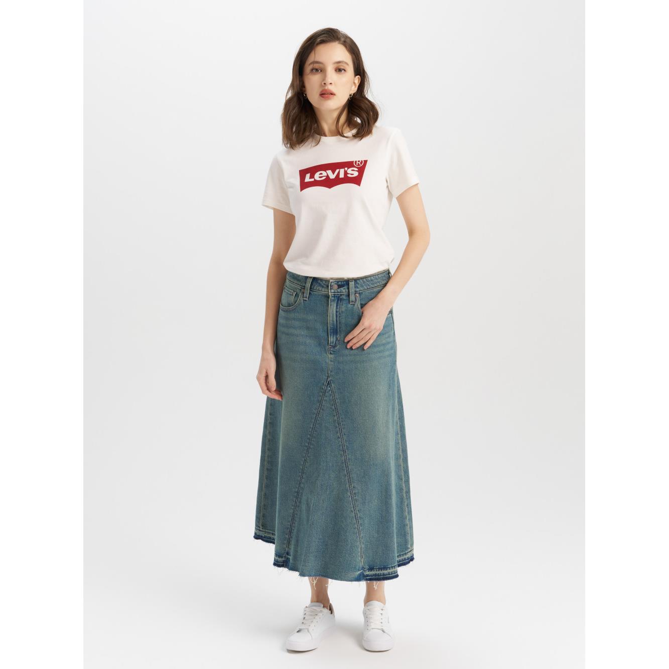 女款 牛仔裙 牛仔長裙 魚尾裙 人氣新品