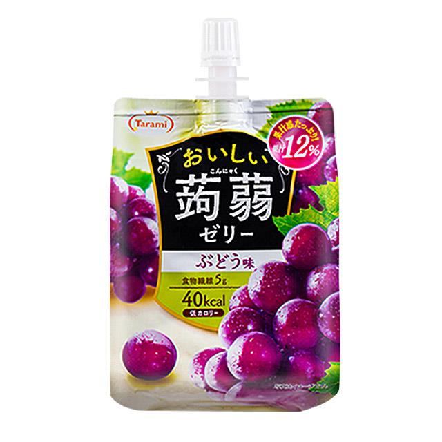 【極速清倉福利商品】達樂美蒟蒻果凍飲-葡萄1入(賞味期:2025/03/15) (鮮時配)