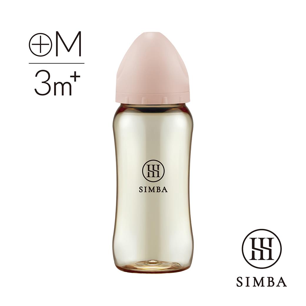 【栗粉專區】小獅王辛巴 蘊蜜鉑金PPSU寬口防脹氣奶瓶360ml-全齡適用