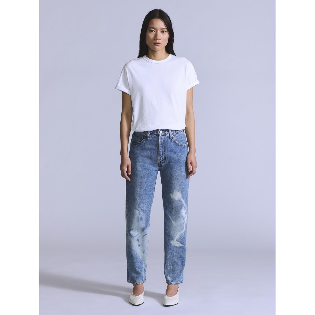 BLUETAB™ 女款 Column日本製高腰直筒丹寧牛仔褲 人氣新品