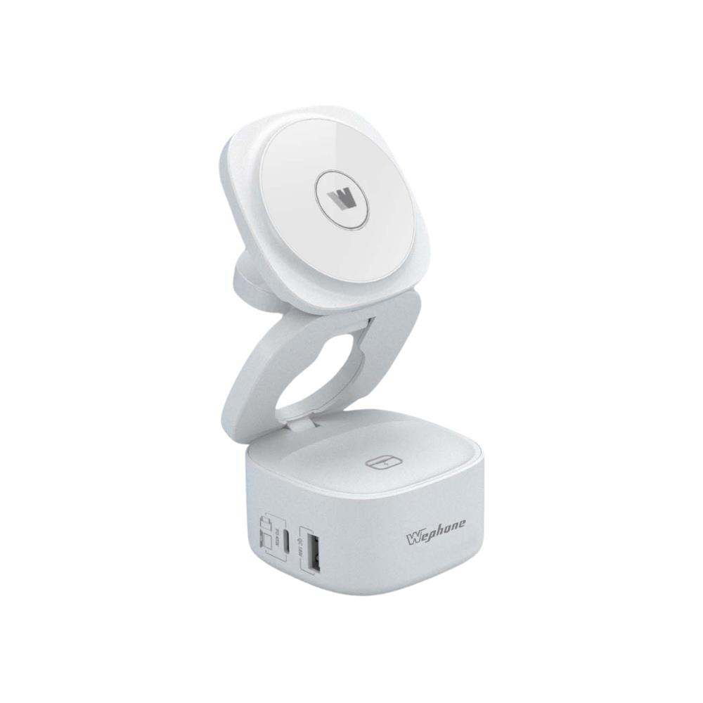 【Wephone 】WD03-G65CS1 65W 氮化鎵五合一充電站 (黑色/白色)