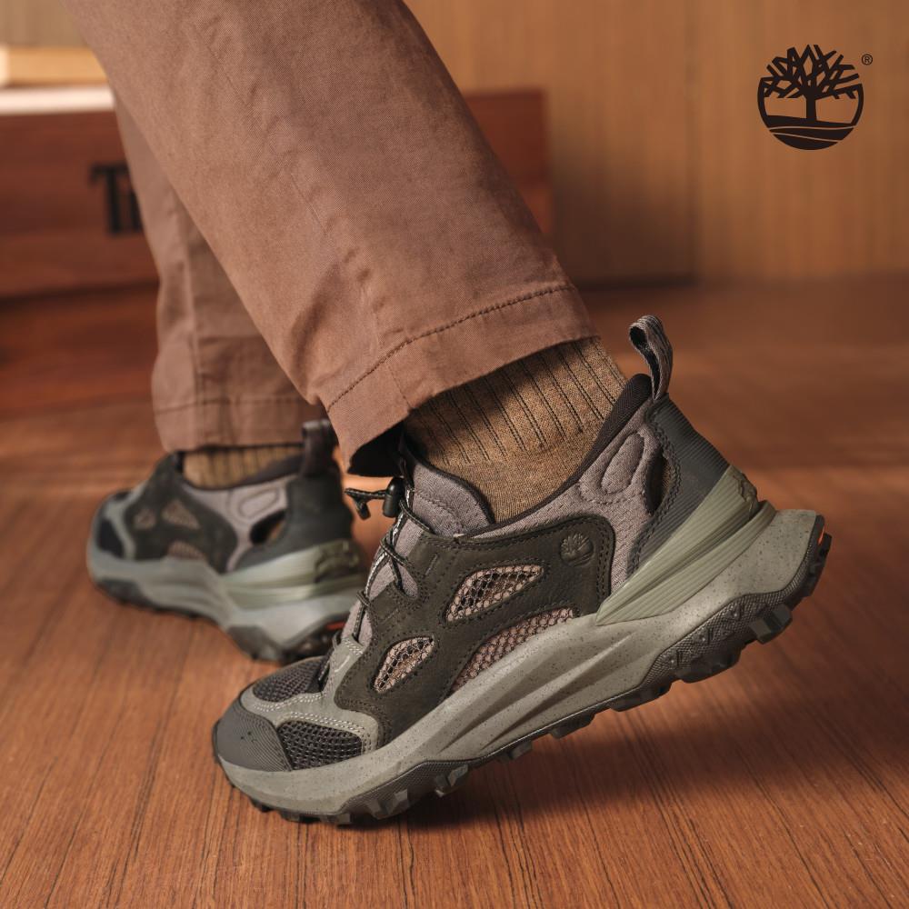 Timberland 男款黑色Motion Access低筒健走鞋|A6DKJEK9
