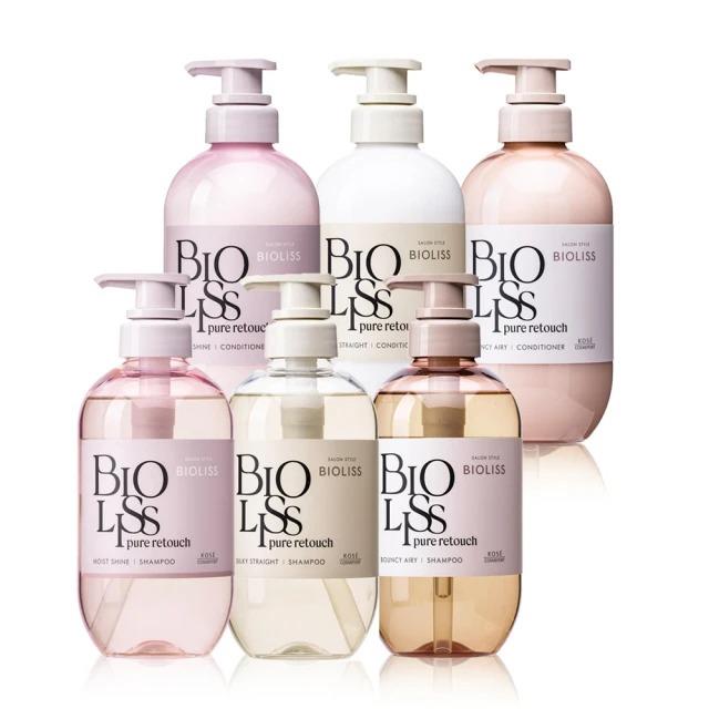 日本KOSE BIOLISS PURE 洗潤系列480mL(洗髮乳、潤髮乳)