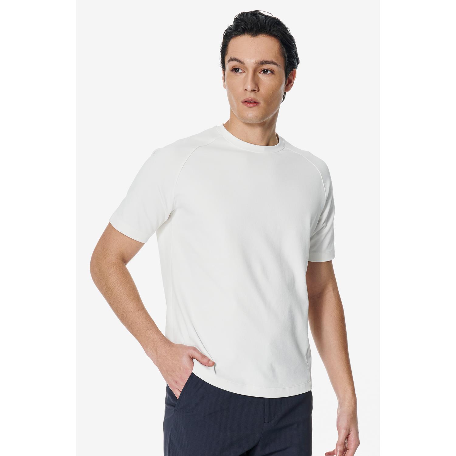 SST&C 白色連肩袖機能T-shirt｜00212502006