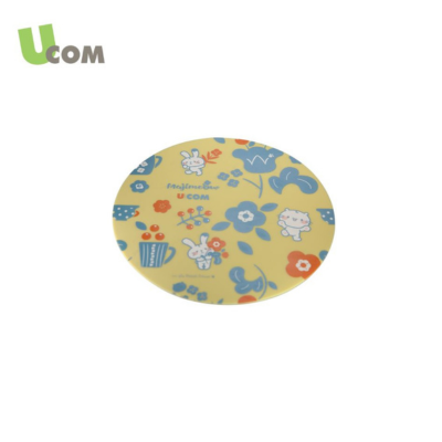 UCOM 耐熱矽膠鍋墊麻吉貓北歐黃
