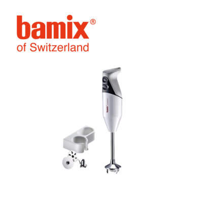 瑞士頂級Pro-1 bamix手持攪拌機白色-三刀頭