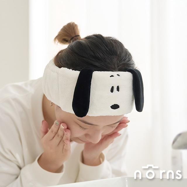 Peanuts史努比絨毛造型髮帶 Norns Original Design Snoopy 洗臉化妝髮帶