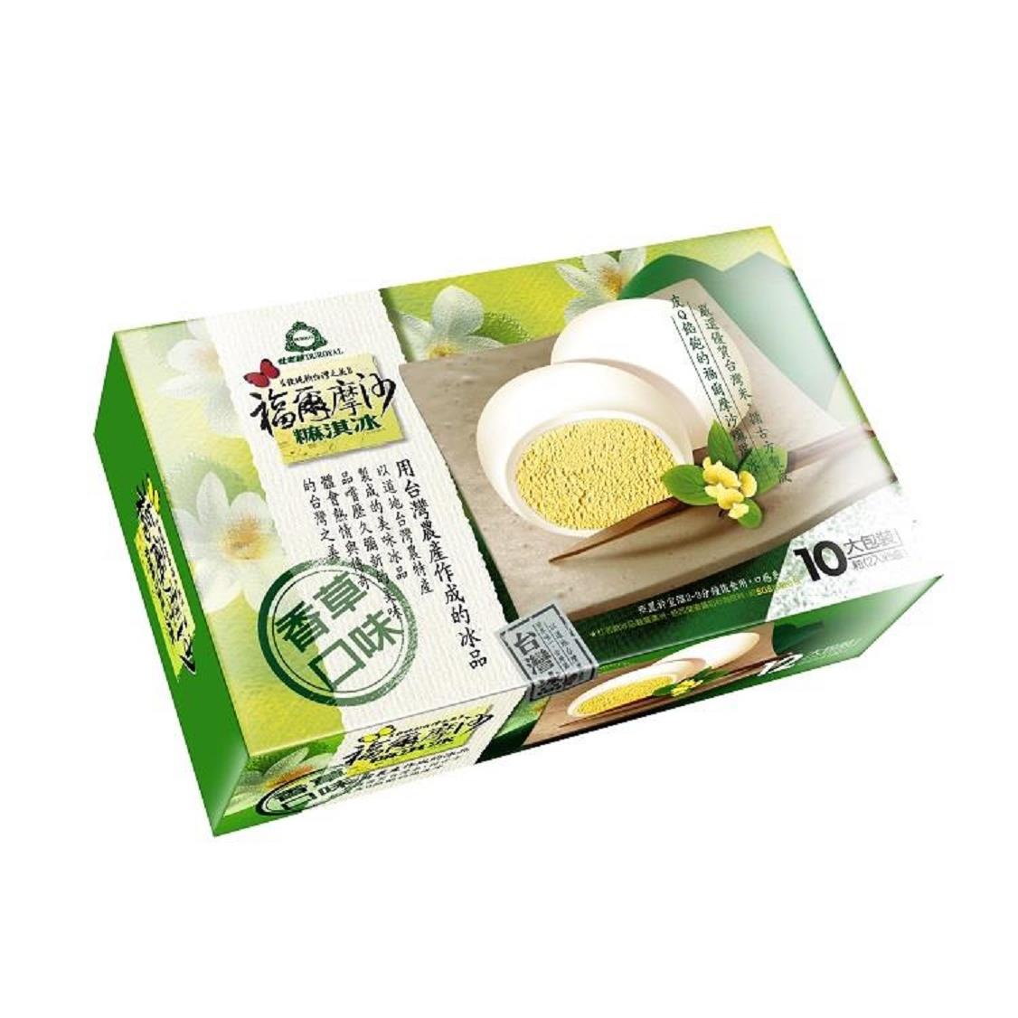 【冷凍店取－杜老爺】香草麻淇冰淇淋10粒/盒(42g*10粒/盒)