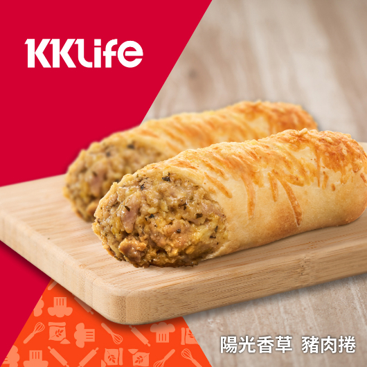 【KKLife】KKLife陽光香草 豬肉捲(180±10g)