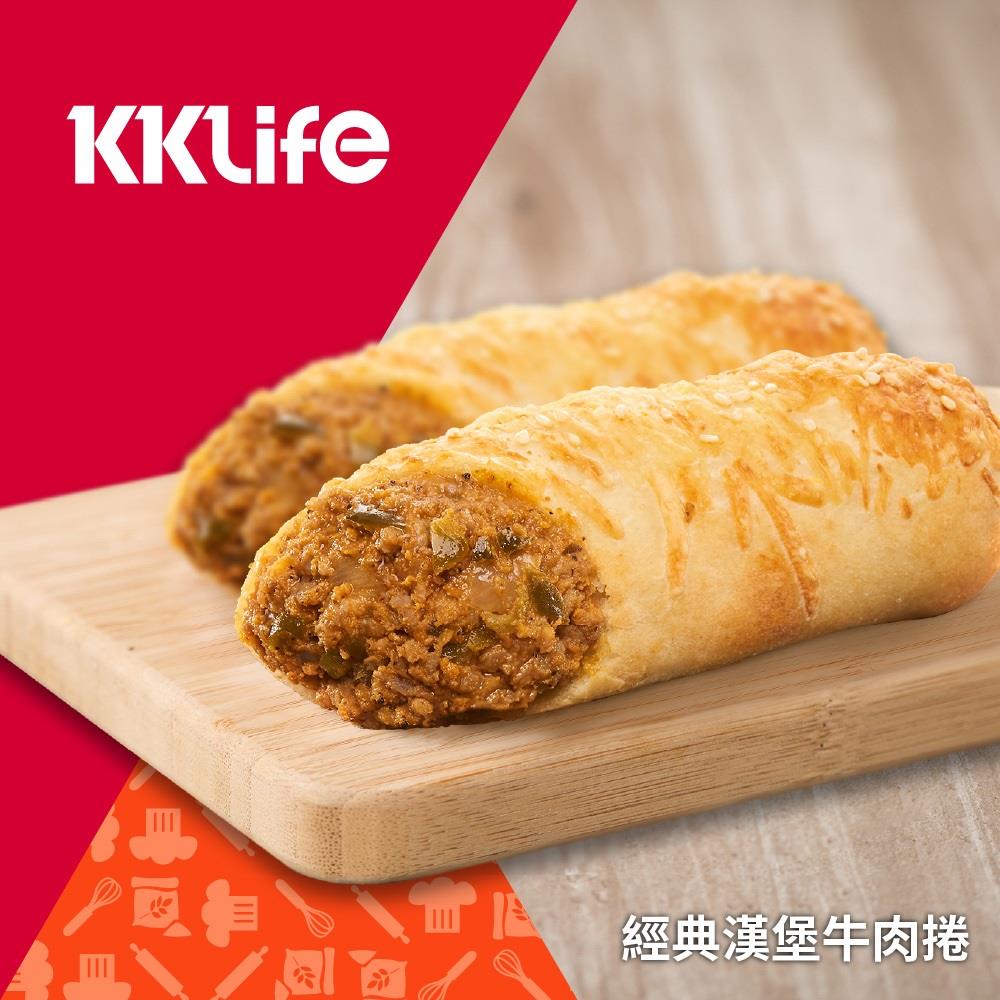 【KKLife】KKLife經典漢堡牛肉捲(180±10g)