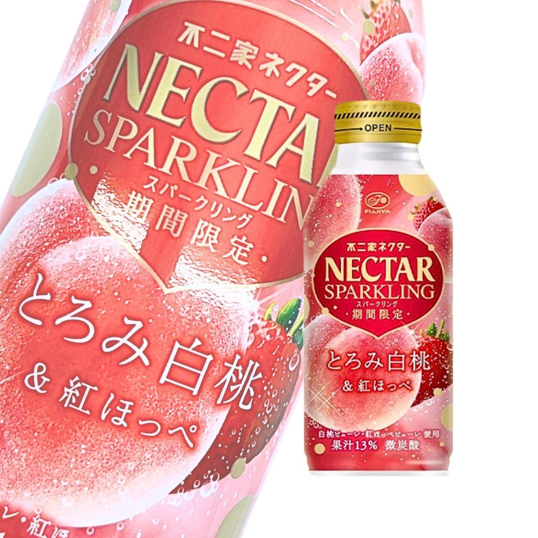 不二家白桃&草莓碳酸氣泡飲380ml (鮮時配)