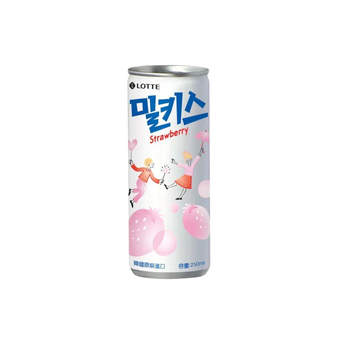 韓國Milkis草莓乳酸蘇打250ml/1入(鮮時配)