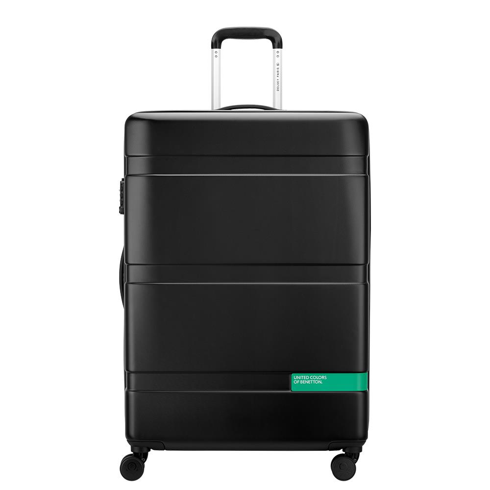 【DELSEY】BENETTON NOW HARDSIDE-28吋旅行箱-黑色 B0376282100