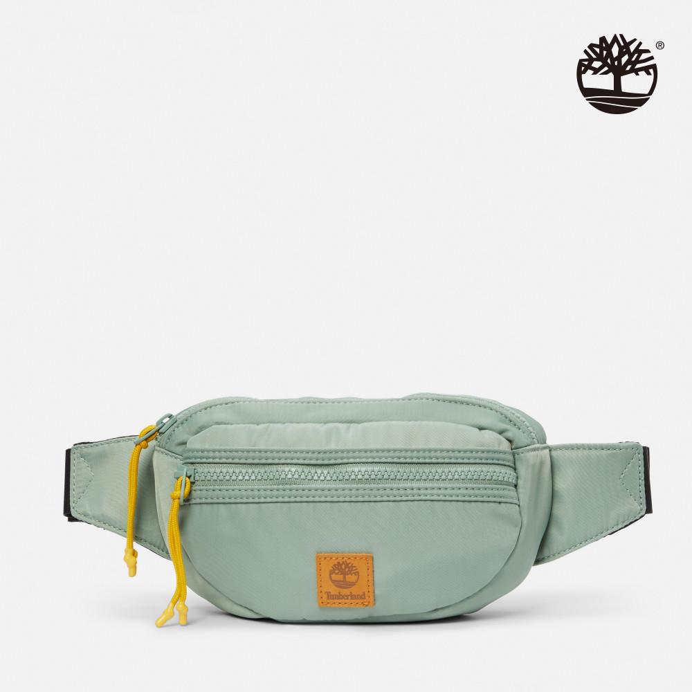 Timberland 中性綠色休閒側背小包|A66WFEC6