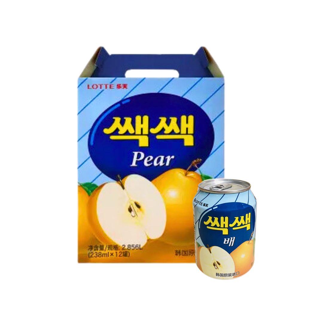 韓國樂天水梨汁238ml/12入
