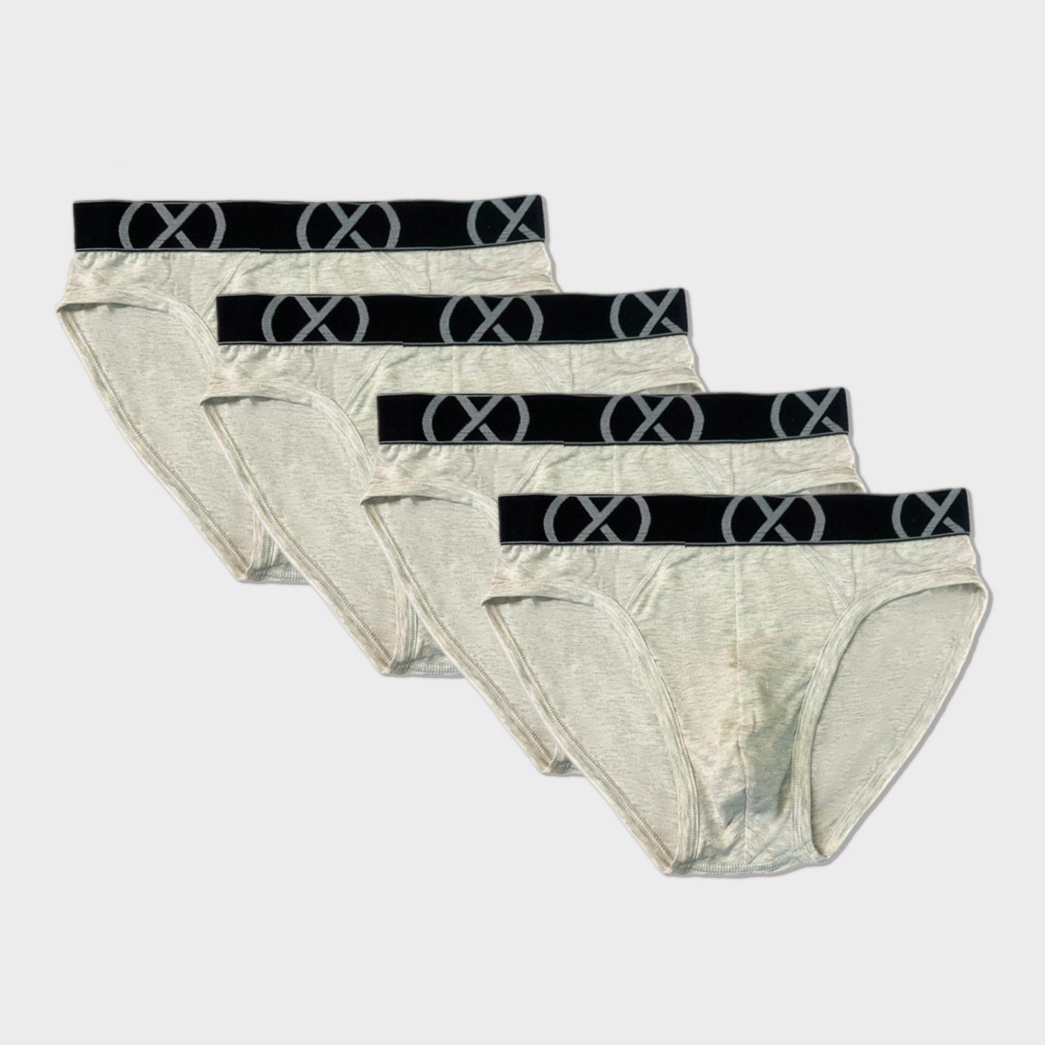 (X) Modal-Re:雅痞系列四件組/低腰三角內褲(原裝四件組)