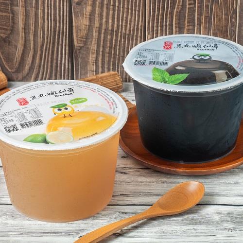 【黑丸嫩仙草】【黑丸】仙草3桶+愛玉3桶(仙草3桶+愛玉3桶(2kg/桶，共6桶/箱))