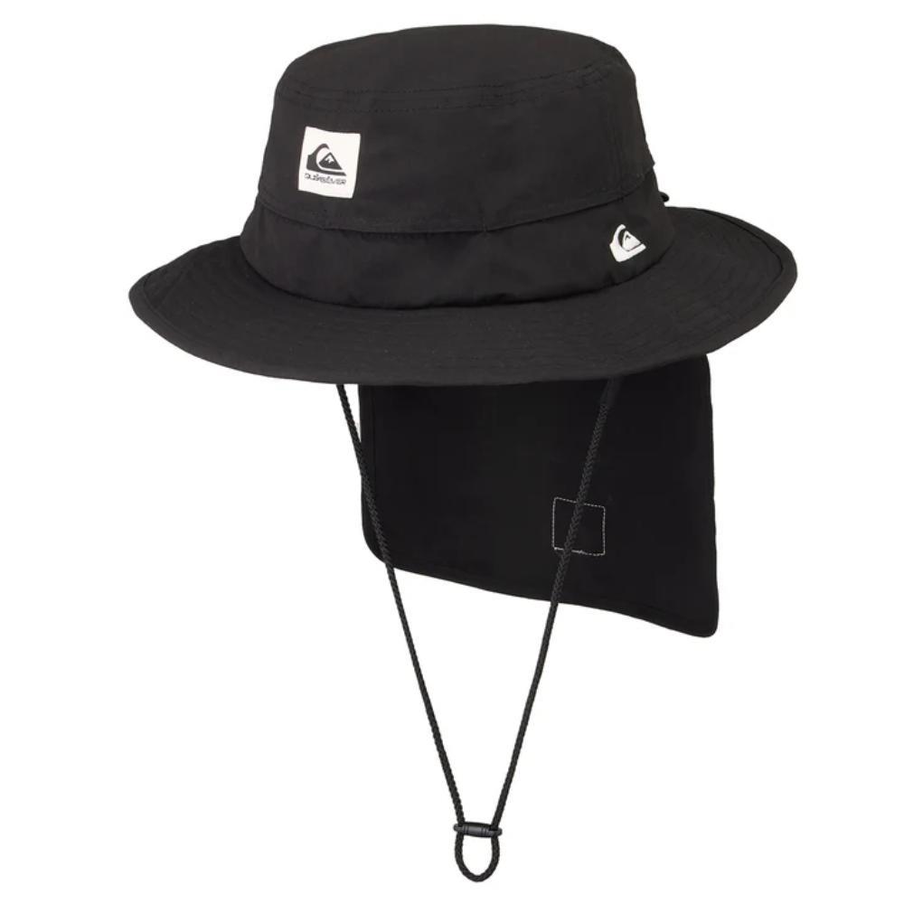 【QUIKSILVER】WR UV WATER BEACH HAT 戶外防潑水運動帽 (QSA251712-BLK)