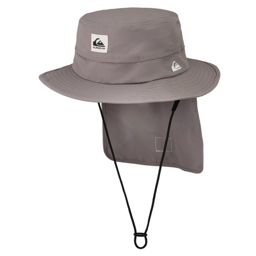 【QUIKSILVER】WR UV WATER BEACH HAT 戶外防潑水運動帽 (QSA251712-GRY)