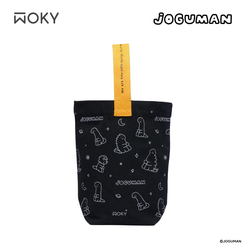 【WOKY沃廚】帆布袋星夢共航(黑)(WOKY Meets JOGUMAN)