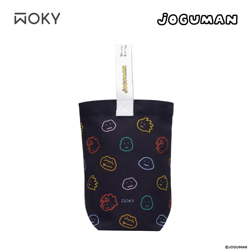 【WOKY沃廚】帆布袋星辰輪廓(黑)(WOKY Meets JOGUMAN)