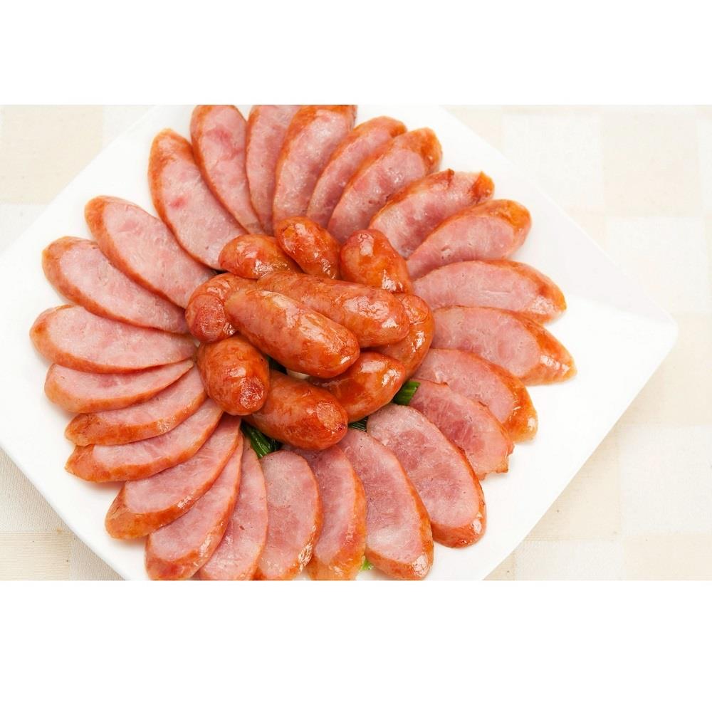 【台全牧場】蒜味香腸(300g/包)(效期至2025/09/11)