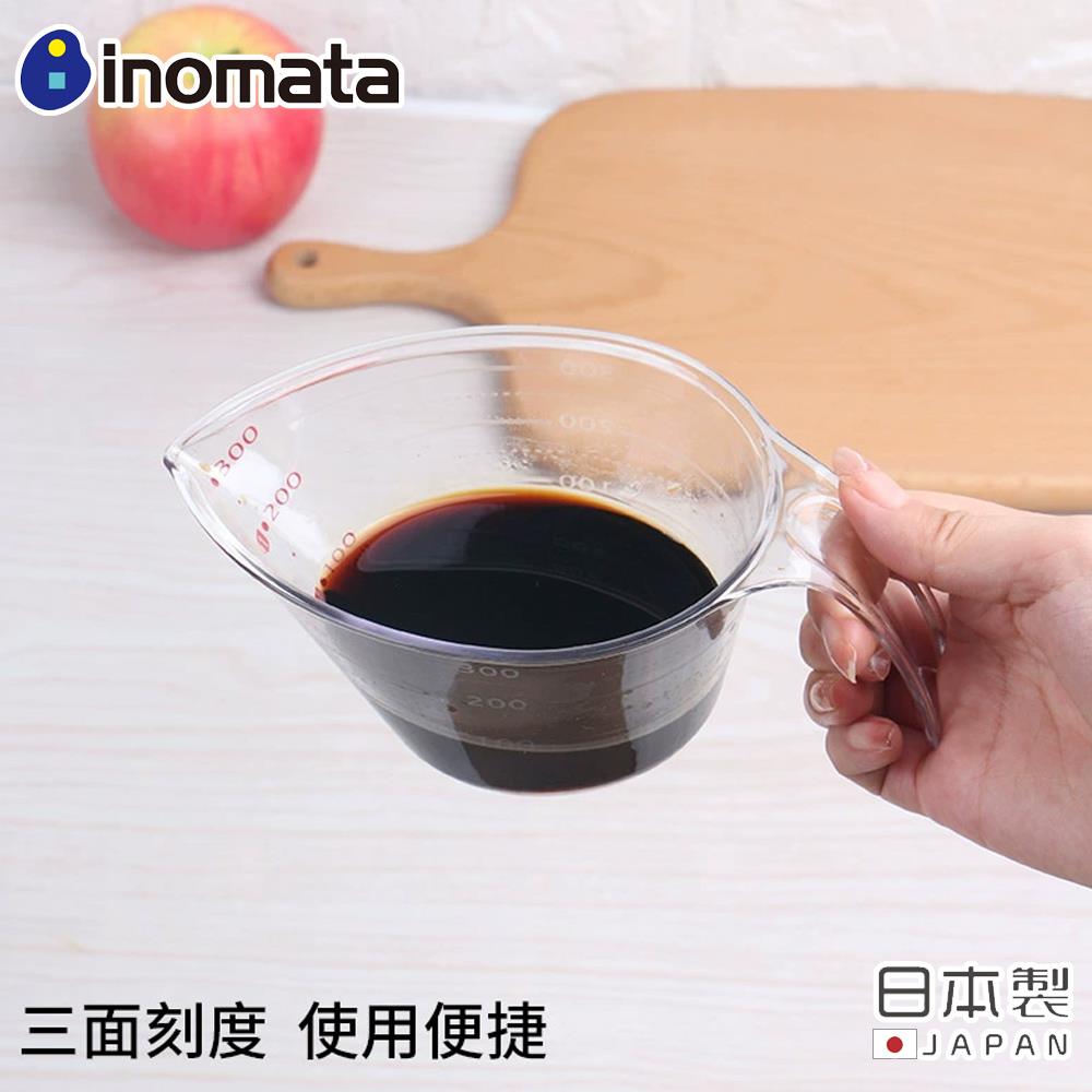 【日本INOMATA】日本製耐熱塑膠量杯300ML(1個x1)