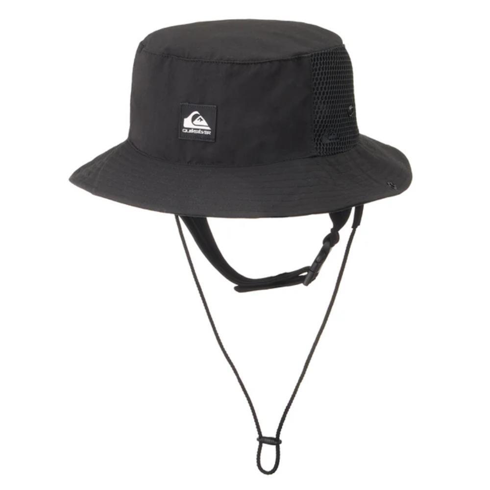 【QUIKSILVER】WR UV WATER SURF HAT 衝浪戶外運動帽 (QSA251717-BLK)