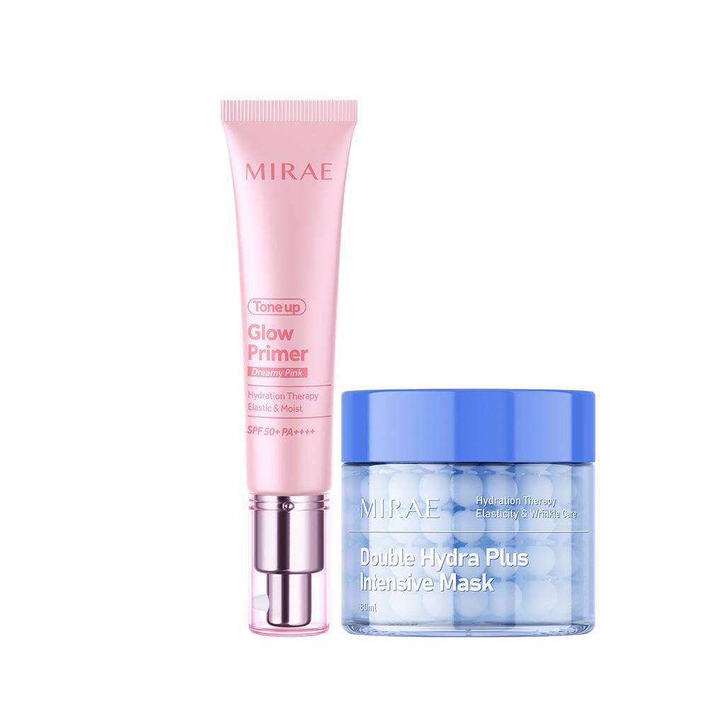 【未來美】時空膠囊精華膜(補水) + Ai發光霜SPF50+PA++++抗曬抗汗★多規格