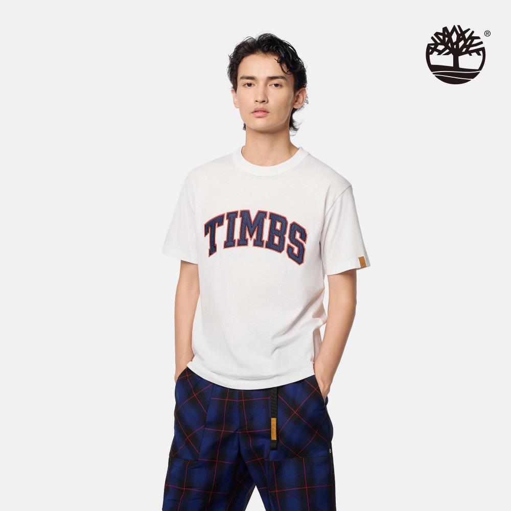 【限店販售】Timberland 東京設計系列白色短袖T恤|A2KJY143