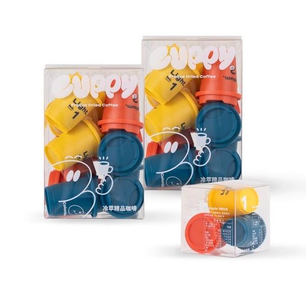 【CUPPY 咖彼】冷萃凍乾咖啡｜經典組(12入)*2+冷萃凍乾咖啡｜嘗鮮組(3入)*1-廠商直送