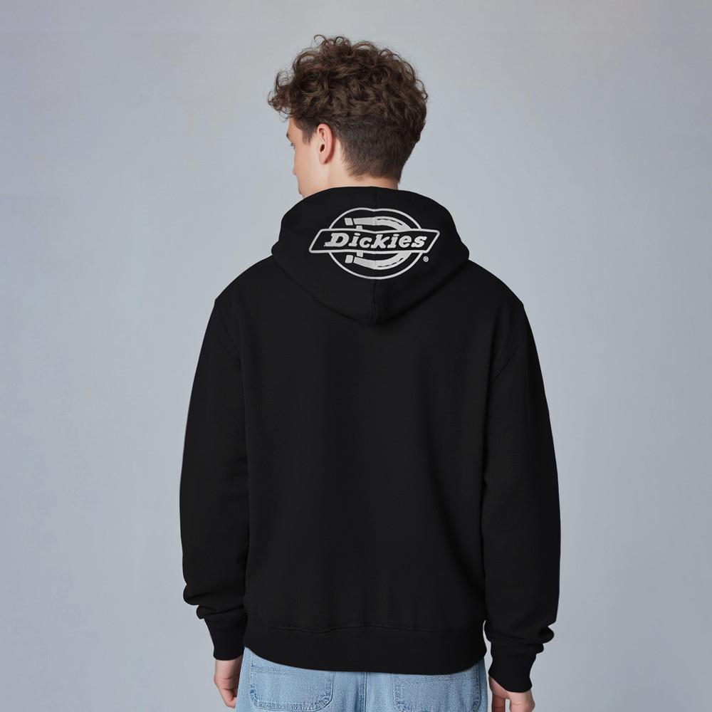 Dickies男款黑色帽子大Logo印花設計休閒帽T|DK0A87RFBLK
