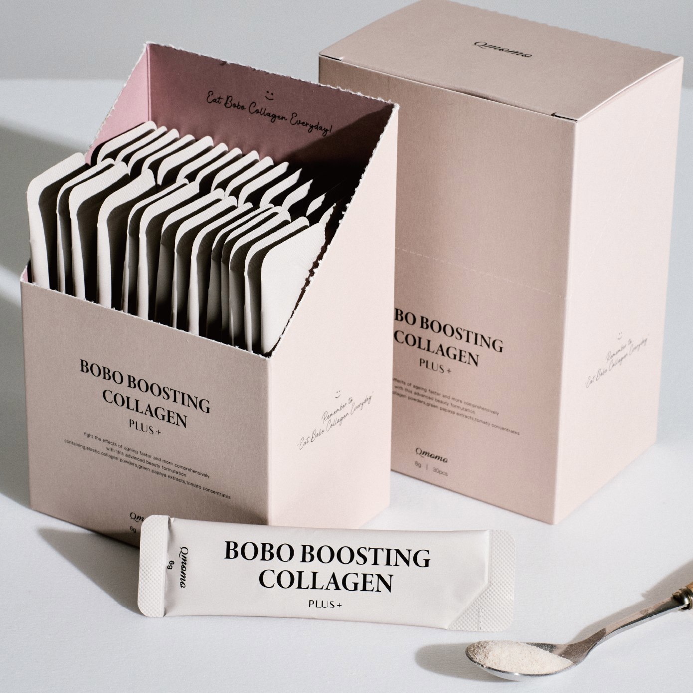 【三盒組】Bobo波波挺你雙重膠原蛋白​(每盒30條)