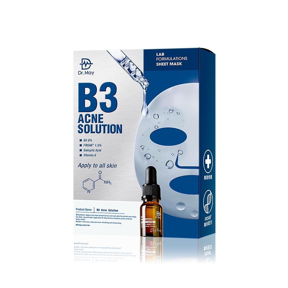 【Dr. May】美博士專業B3淨膚面膜(4片/盒)實驗室精華面膜