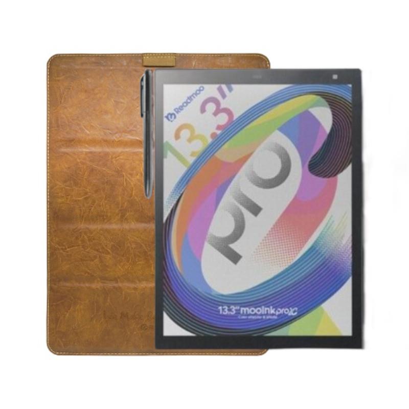 【預購】*Readmoo讀墨 13.3 吋 mooInk Pro 2C 電子書平板+折疊皮套(顏色隨機) 預計2025-4月陸續發貨