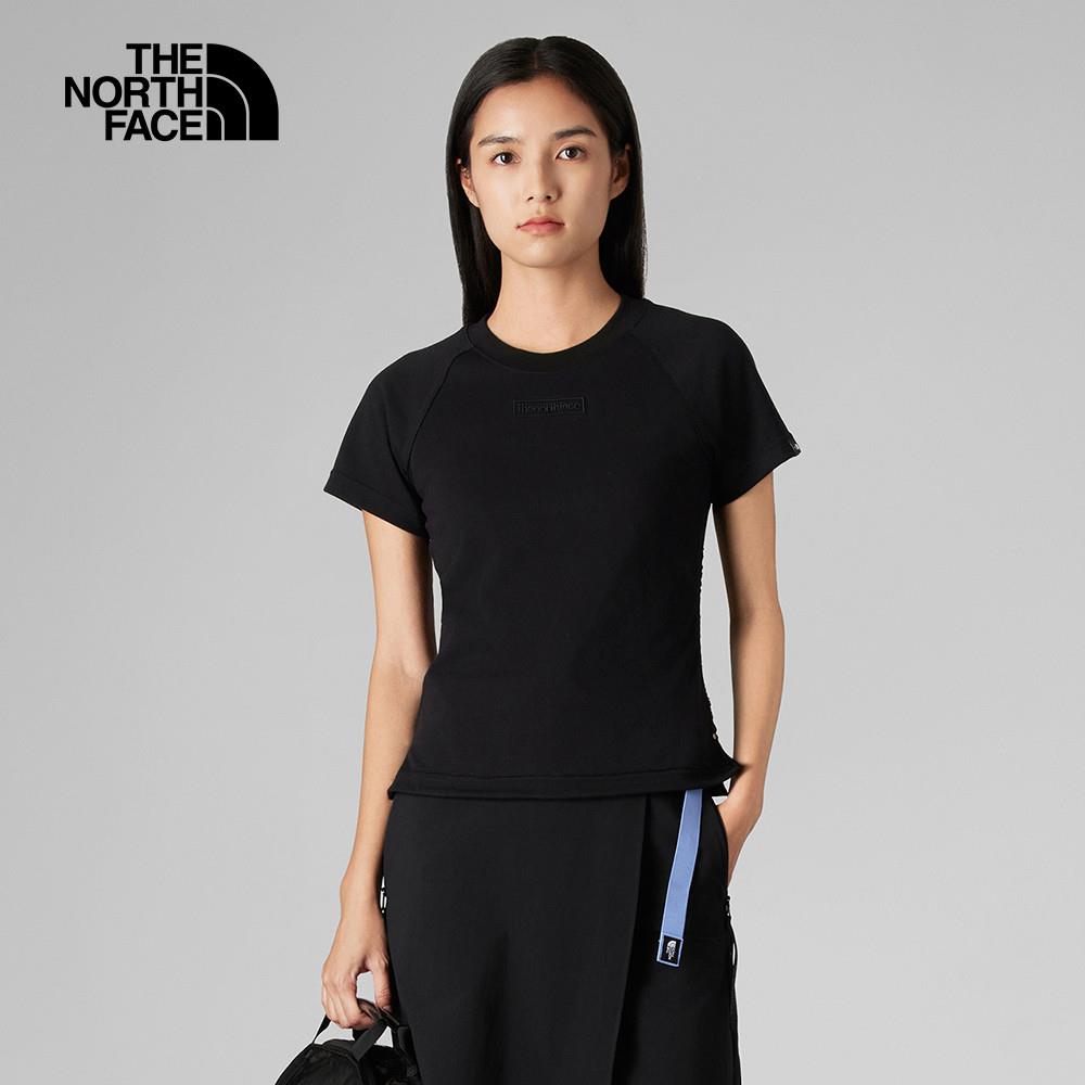 The North Face北面UE女款黑色舒適透氣短袖T恤｜8BTQJK3