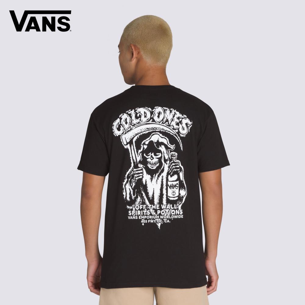 Vans Spirit World 男女款黑色短袖T恤