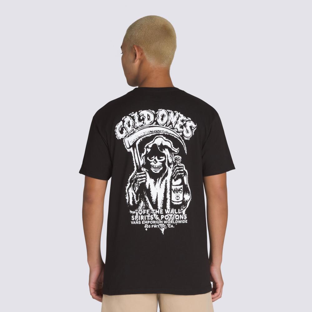 Vans Spirit World 男女款黑色短袖T恤